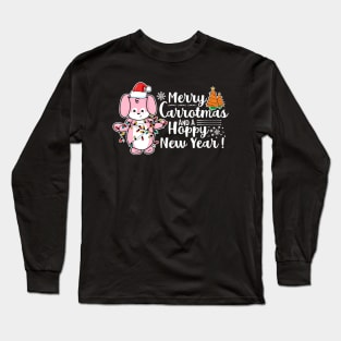 Merry Christmas And A Hoppy New Year! Long Sleeve T-Shirt